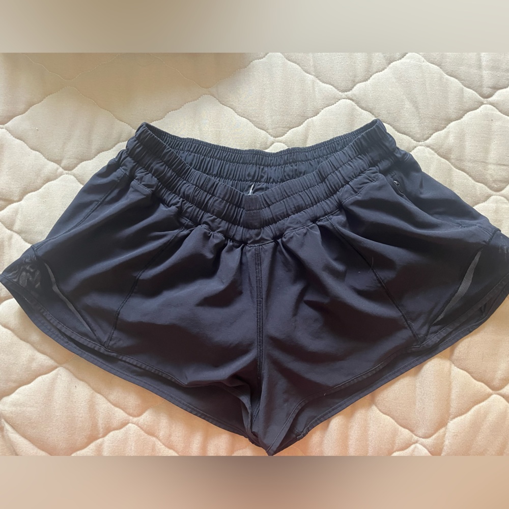 Lululemon black shorts size 8